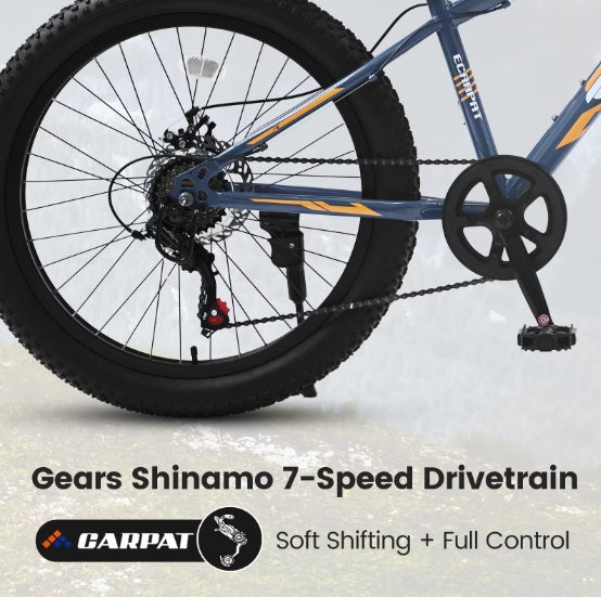 Trailblazer 24-Inch Fat Tire Mountain Bike
