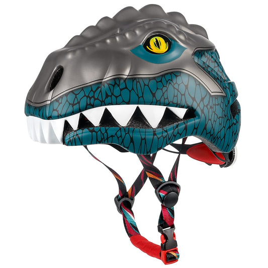 Kids Bike Helmet Dinosaur Design (Ages 3-8)
