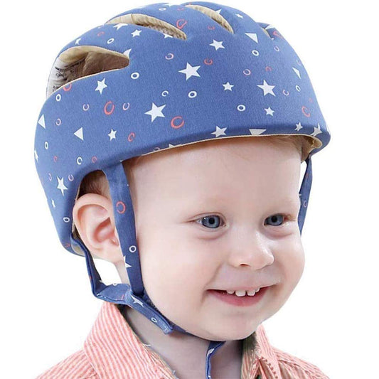 Adjustable Baby Head Protector Helmet (6-24 Months) - Starry Blue