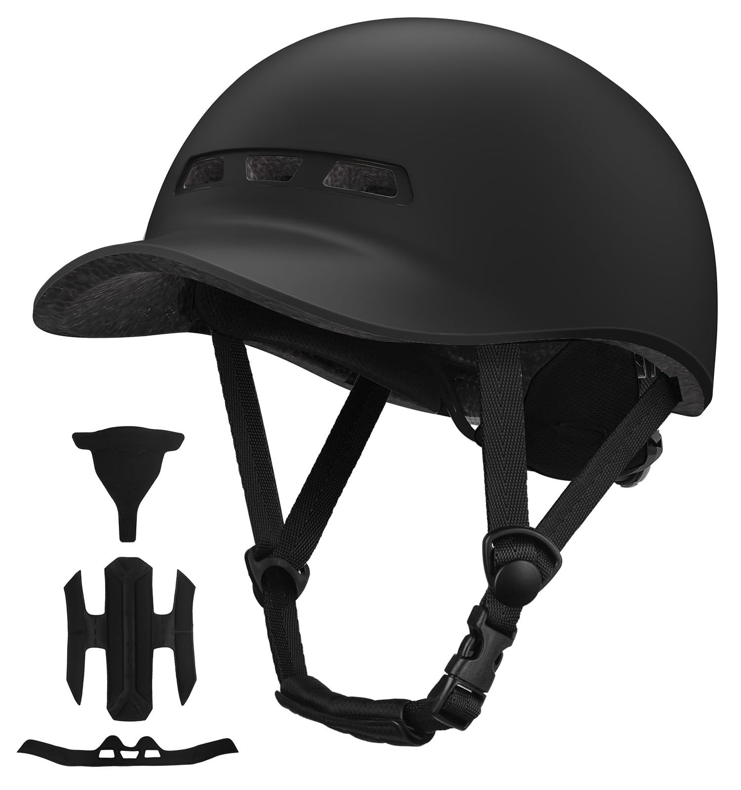 Bike Helmet Shinmax Baseball Cap Adult Bike Helmets for Men Women Bicycle Helmet Lightweight Adjustable Cycling Helmet for Urban Commuter Road Biking